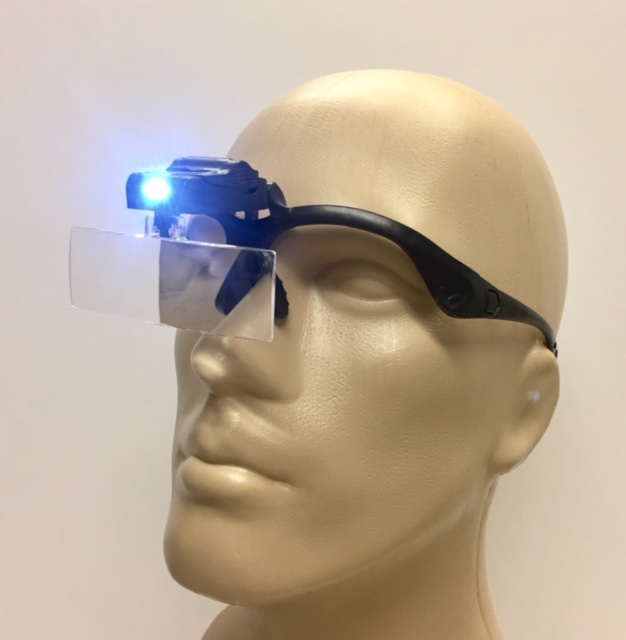 Head Wearing Glasses Magnifier For Low Vision Headband Eyewear