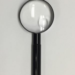 Metal Handheld Magnifier 2" Inch 4x, 6x Bifocal Lens