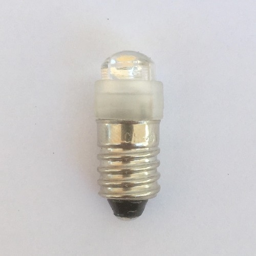 245 2700k LED Bulb Replacement #245 LED Bulb E10 Base Mini Screw For Macular Degeneration and Low Vision