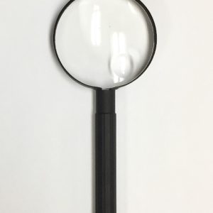 2.35" Inch, 3.5x, 5x Bifocal, Metal Handheld Magnifier