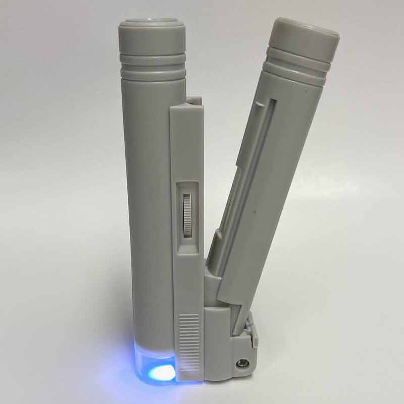 40x Pocket Microscope, 40x, Magnification Brilliant LED,Adjustable Focus