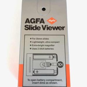 AGFA Slide Viewer Magnifier  35mm 135B MADE IN GERMANY