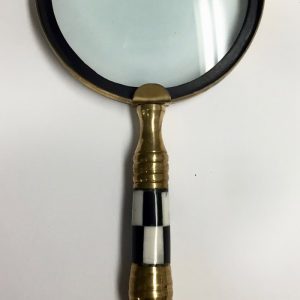 2.5x, 3.5" Inch Classic Magnifier, Glass Lens