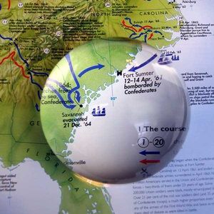 Dome Magnifier 3.5" Inch Diameter, 3.7x Large Size