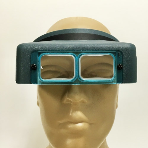 Donegan Optivisor DA-5 Headband Magnifier Visor, 2.5x, 8" Inch Focal Length