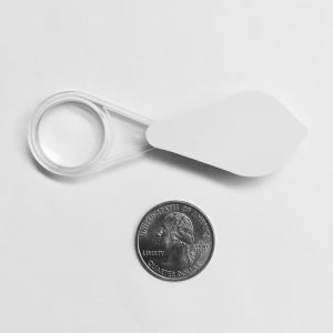 Folding Pocket Magnifier, 3x,Value Priced, MADE IN USA