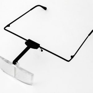 Eyeglass Style Magnifier,Hands Free Magnifier,3 Lenses