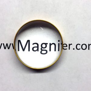 2.3"Inch, Glass Dome Magnifier  3x Small Size