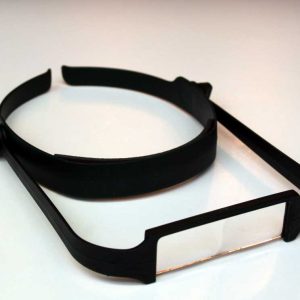 Headband Magnifier,Ultra Lightweight,4 Interchangable lens,1.6x-3.5x