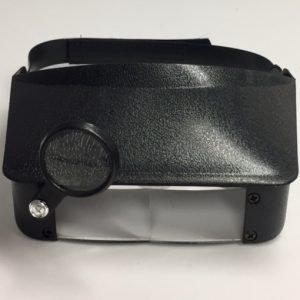 Headband Magnifier, Visor Style, Single Swivel Eye Loupe