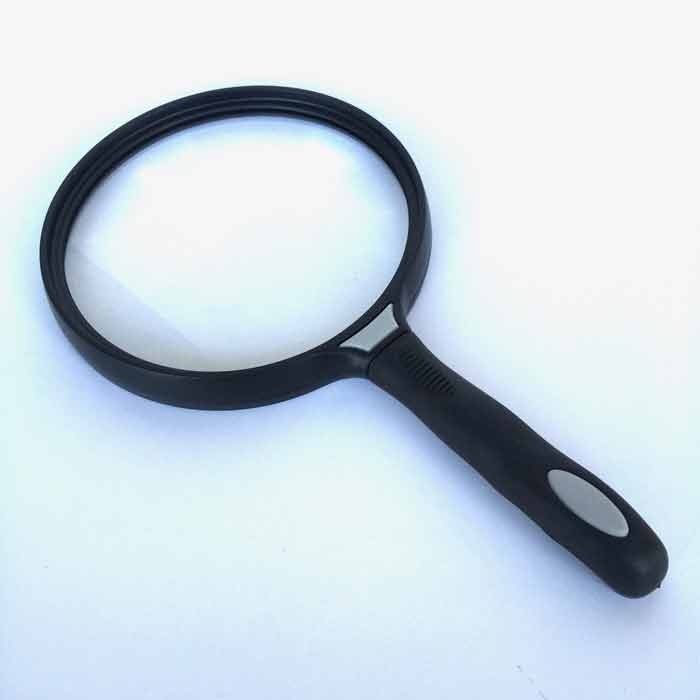 Huge Handheld Magnifier 5.5" Inch 1.75x, Value Soft Touch Handheld Magnifier