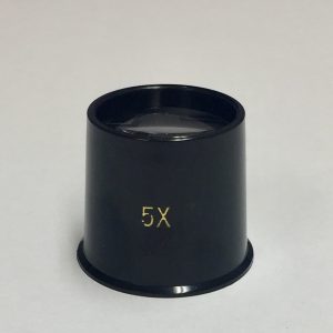 5x  Jewelers Eye Loupe, Value Priced Eye Socket Loupe