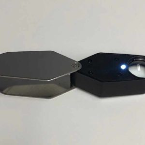 10x LED Jewelers Loupe, with Bright illumination & 21mm Lens