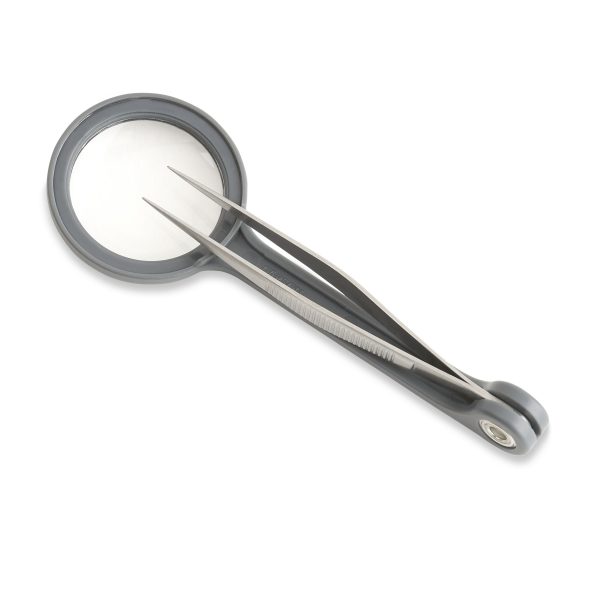 MagniGrip™ 4.5x Magnifying Tweezers by Carson Optical