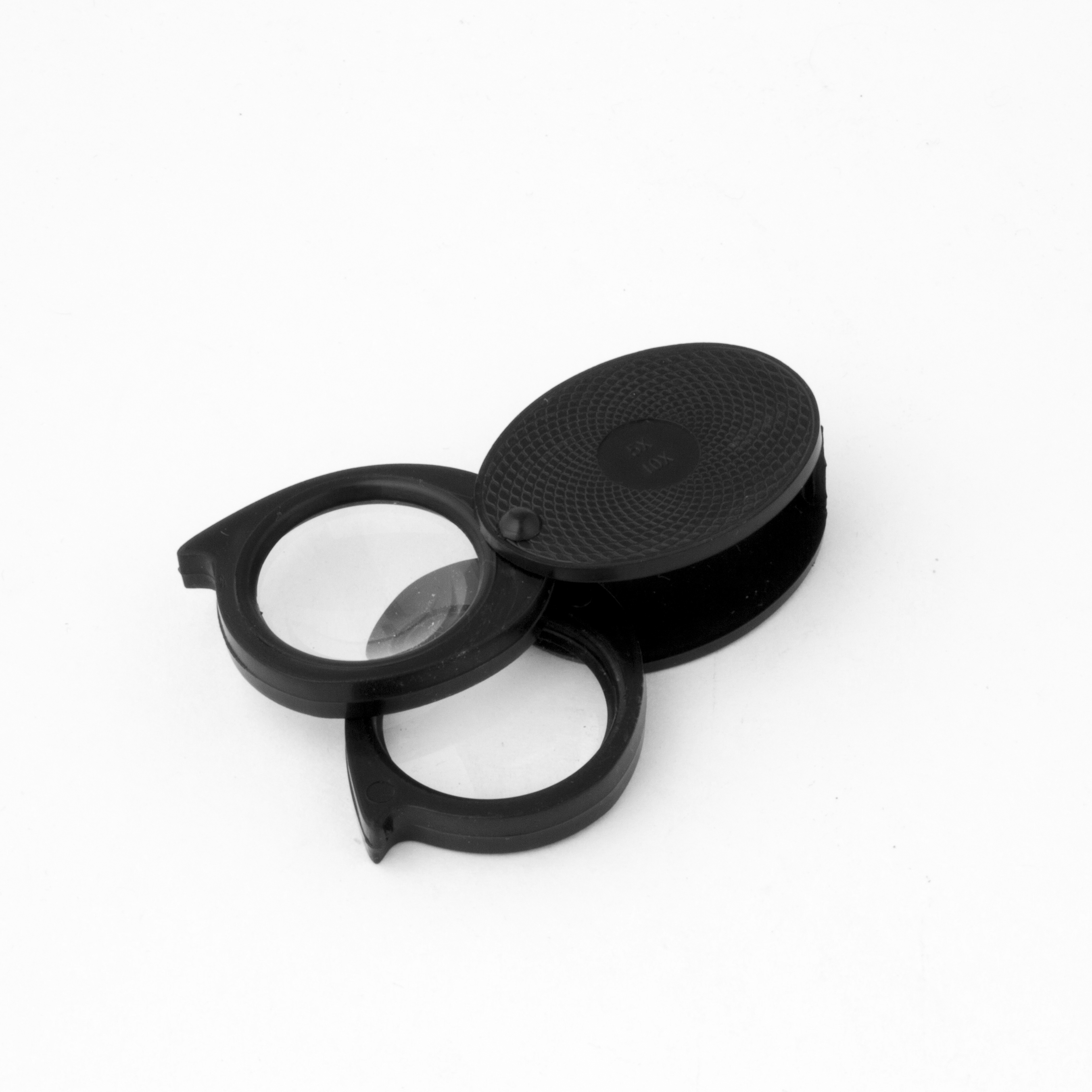 Folding Pocket Magnifier, 5x,10x, Double Lens ,MADE IN USA