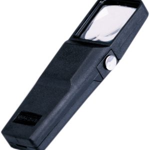 5x LED Lighted Pocket Magnifier, 8X Bifocal, MADE IN USA