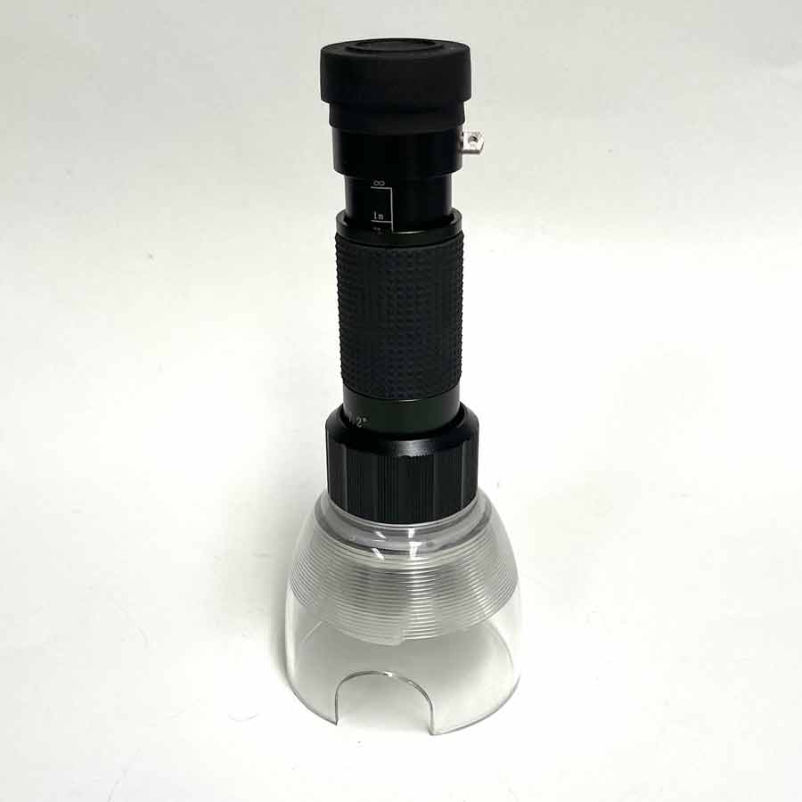 25x Microscope, adjustable focus,wide acrylic base LED