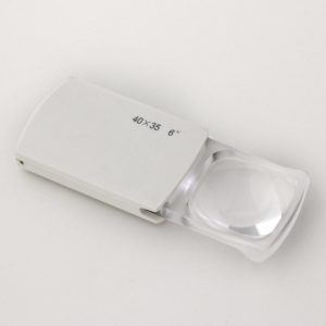 6x, Pop-up, LED Pocket Magnifier