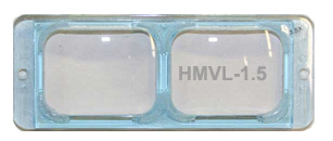 Headband Magnifier Replacement Glass Lens,1.5x, 20" Working Distance Fits OptiVISOR®