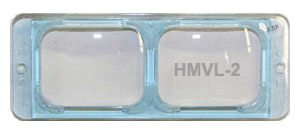 Headband Magnifier Replacement Glass Lens, 2x, 10" Working Distance Fits OptiVISOR®