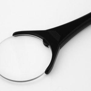 2.2x , Large 3.6" Rimless Lens, Professional Handheld Magnifier